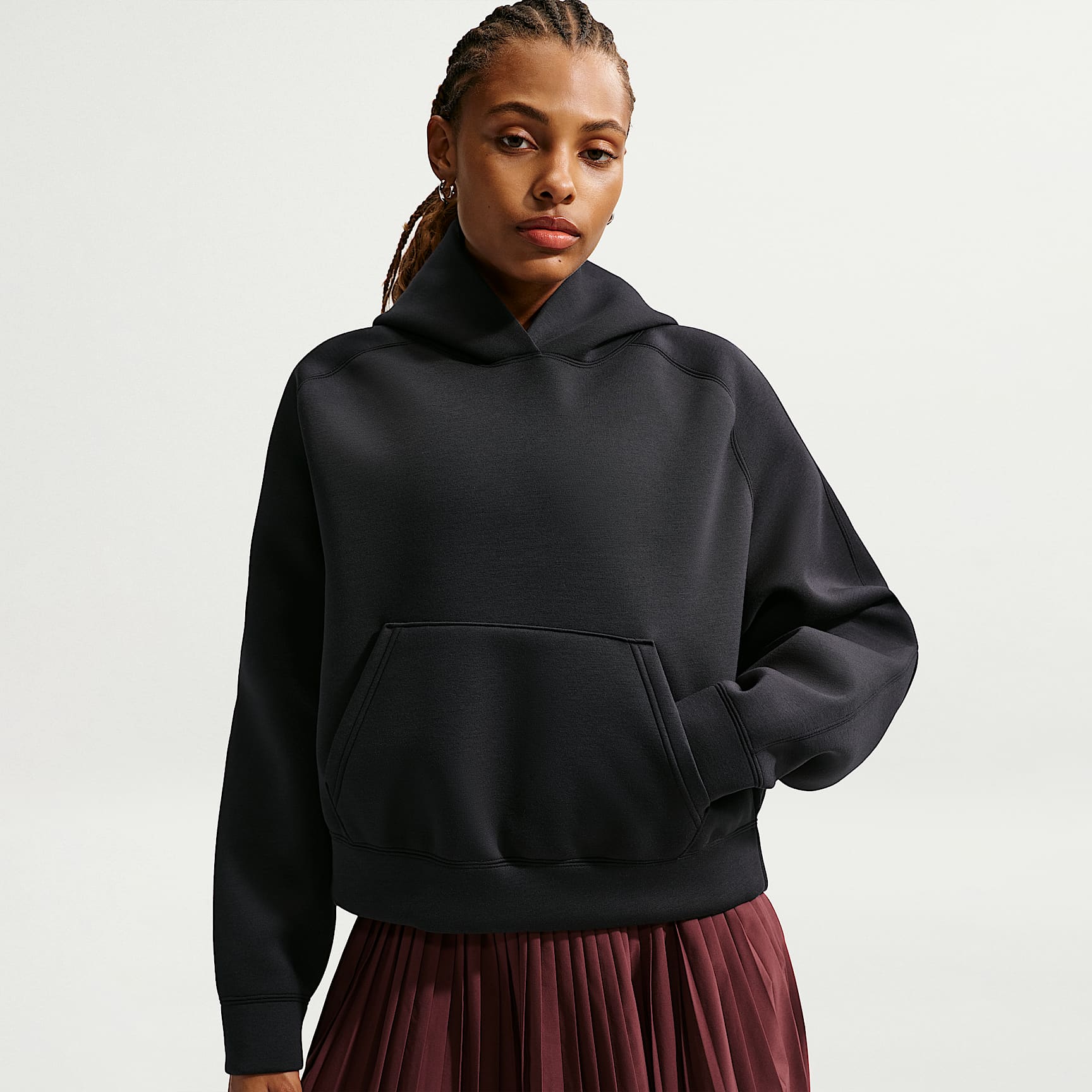 Nike Article Fleece Women's Oversized Hoodie. Nike LU